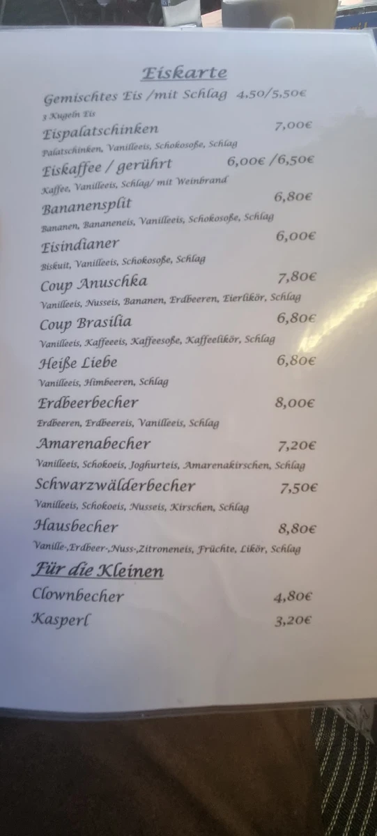 Speisekarte photo 6