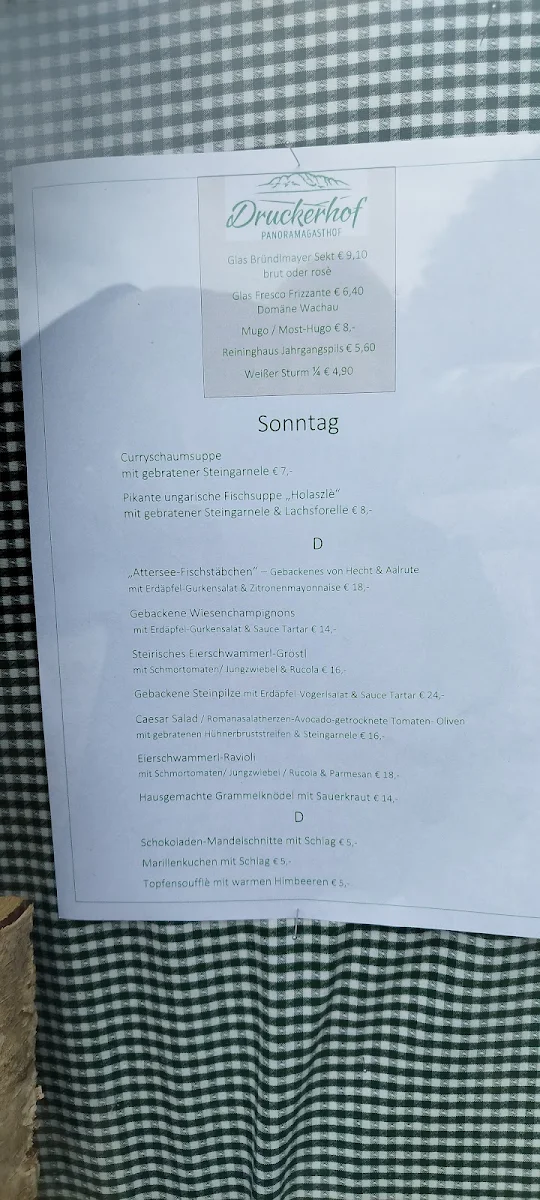 Speisekarte photo 1