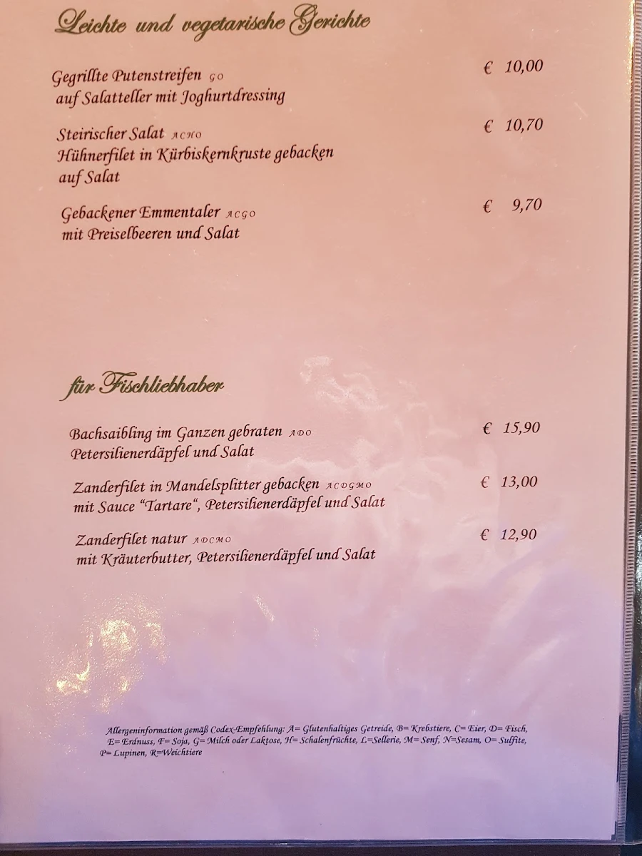Speisekarte photo 6