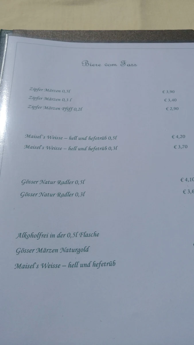 Speisekarte photo 7