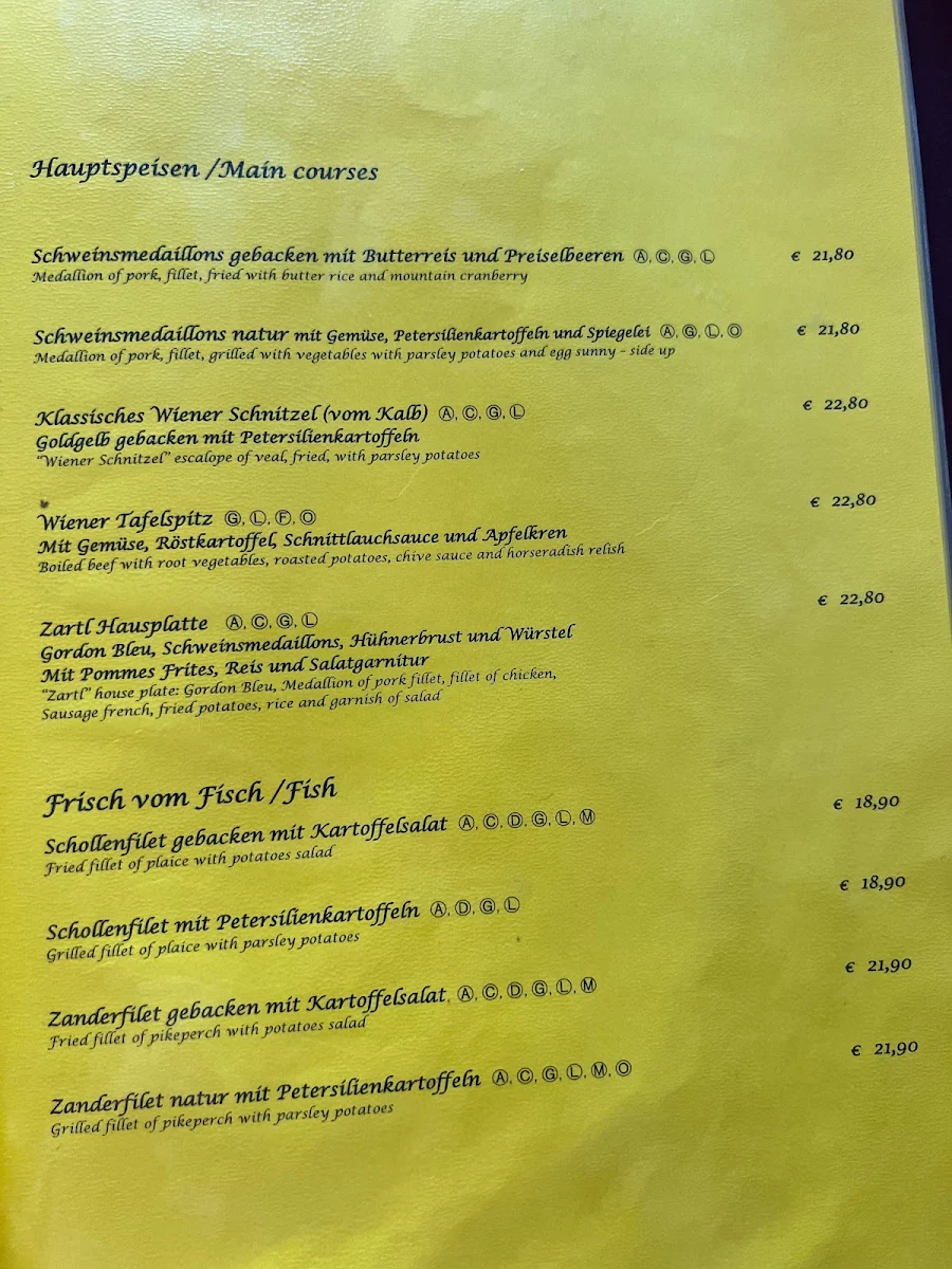 Speisekarte photo 3