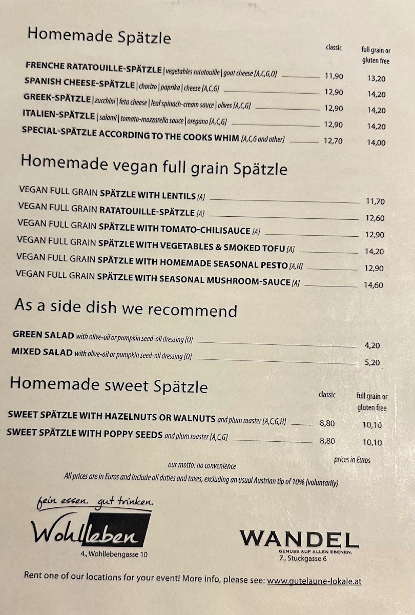 Speisekarte photo 10
