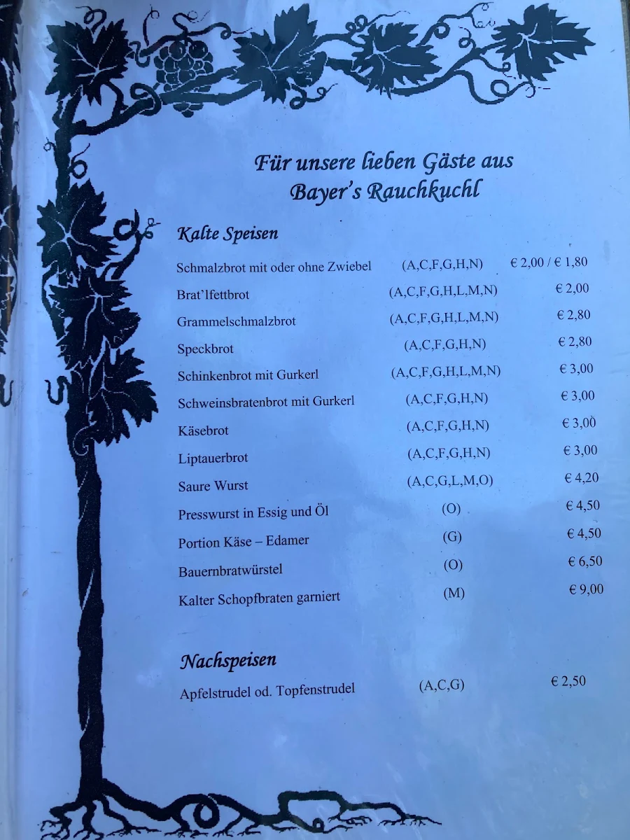 Speisekarte photo 3