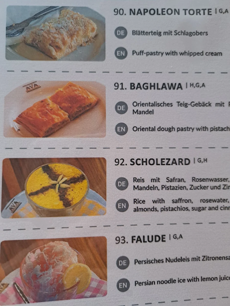 Speisekarte photo 1