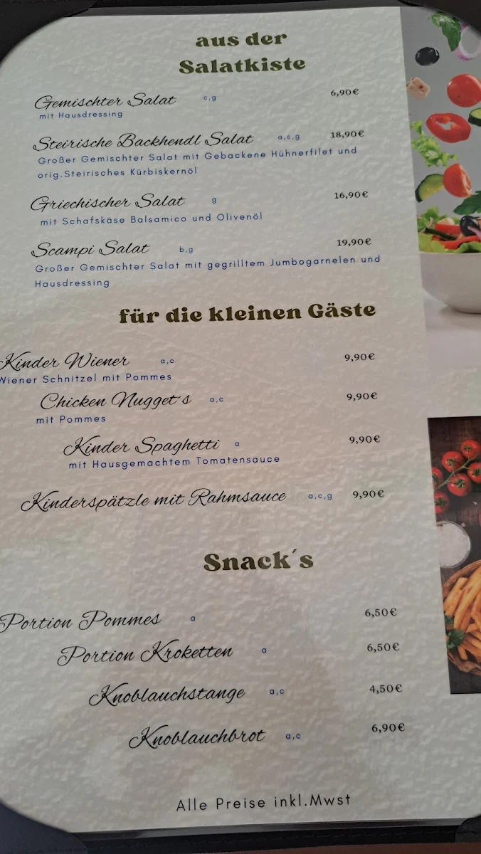 Speisekarte photo 5