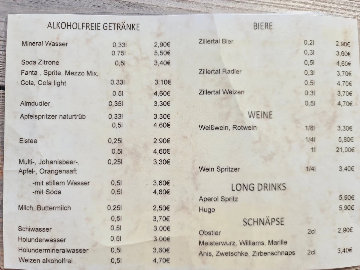 Speisekarte photo 6
