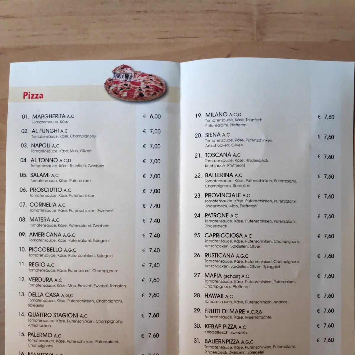 Speisekarte photo 5