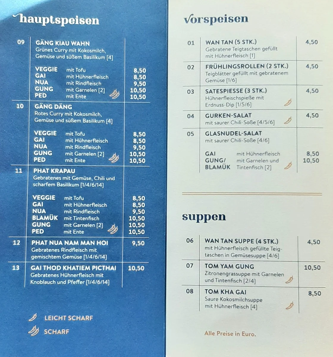 Speisekarte photo 5