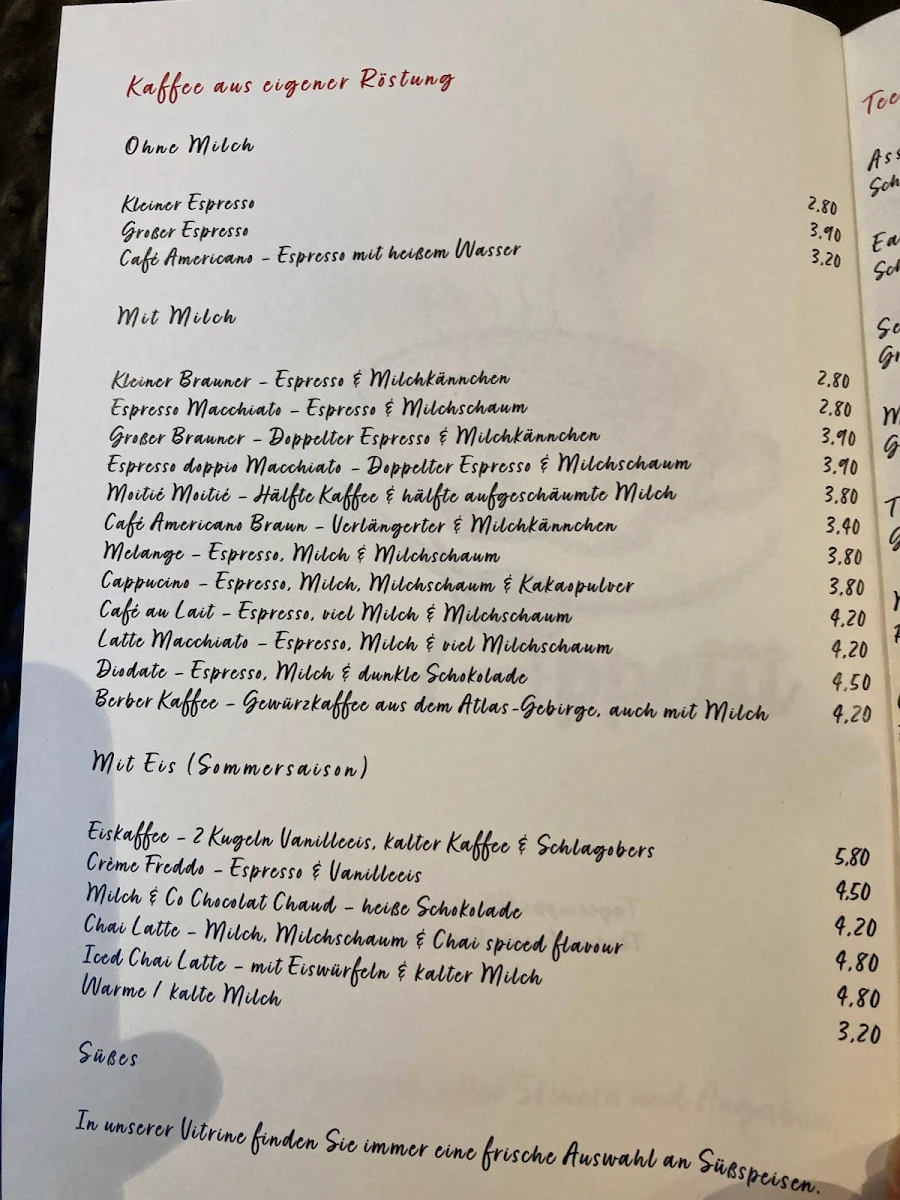 Speisekarte photo 4