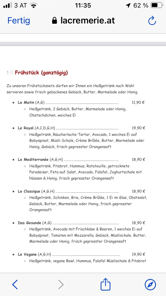 Speisekarte photo 7