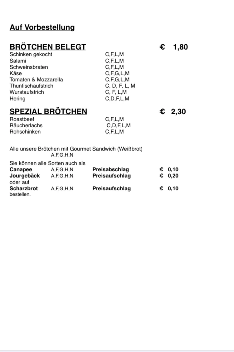 Speisekarte photo 10