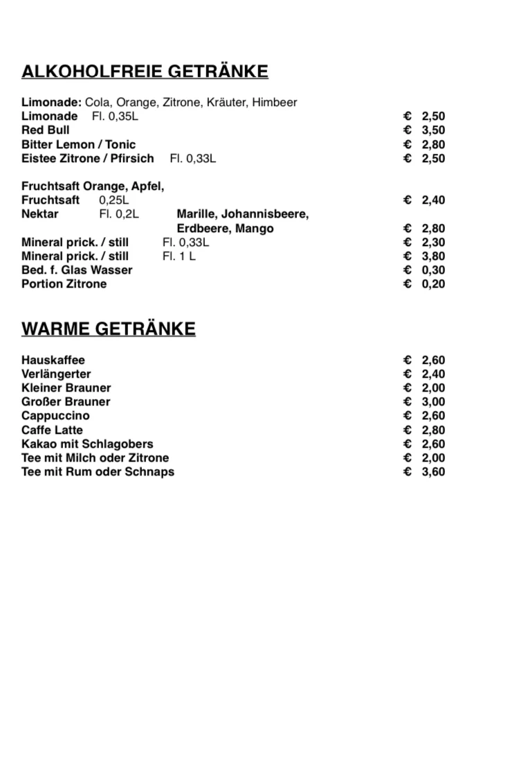 Speisekarte photo 4