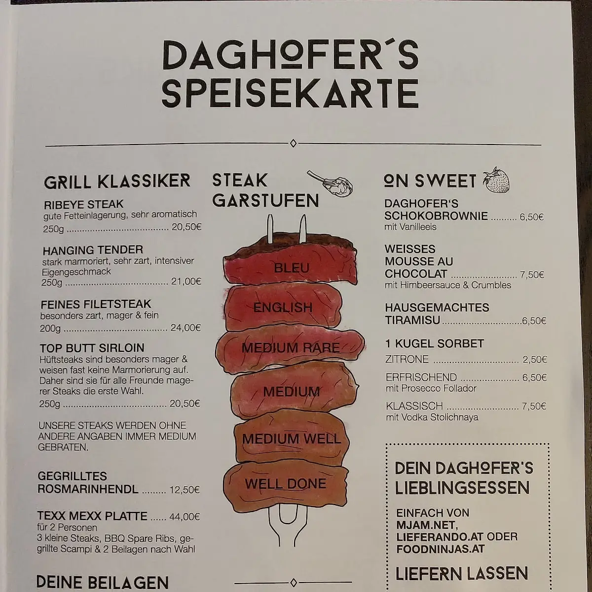 Speisekarte photo 5