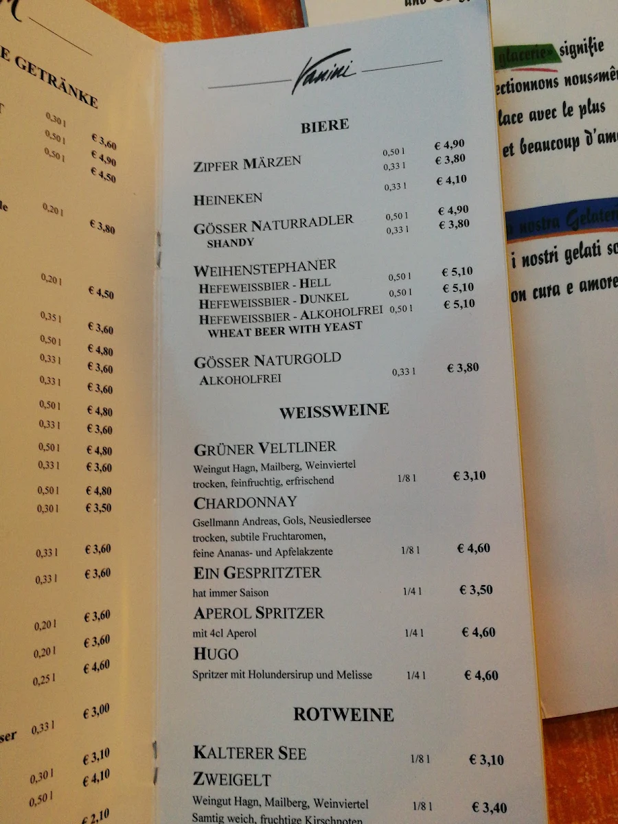 Speisekarte photo 8