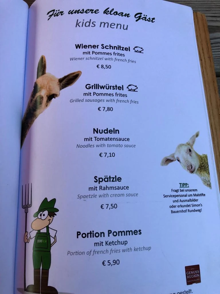 Speisekarte photo 4