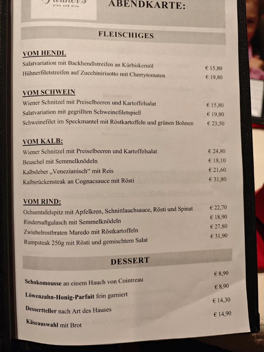 Speisekarte photo 4
