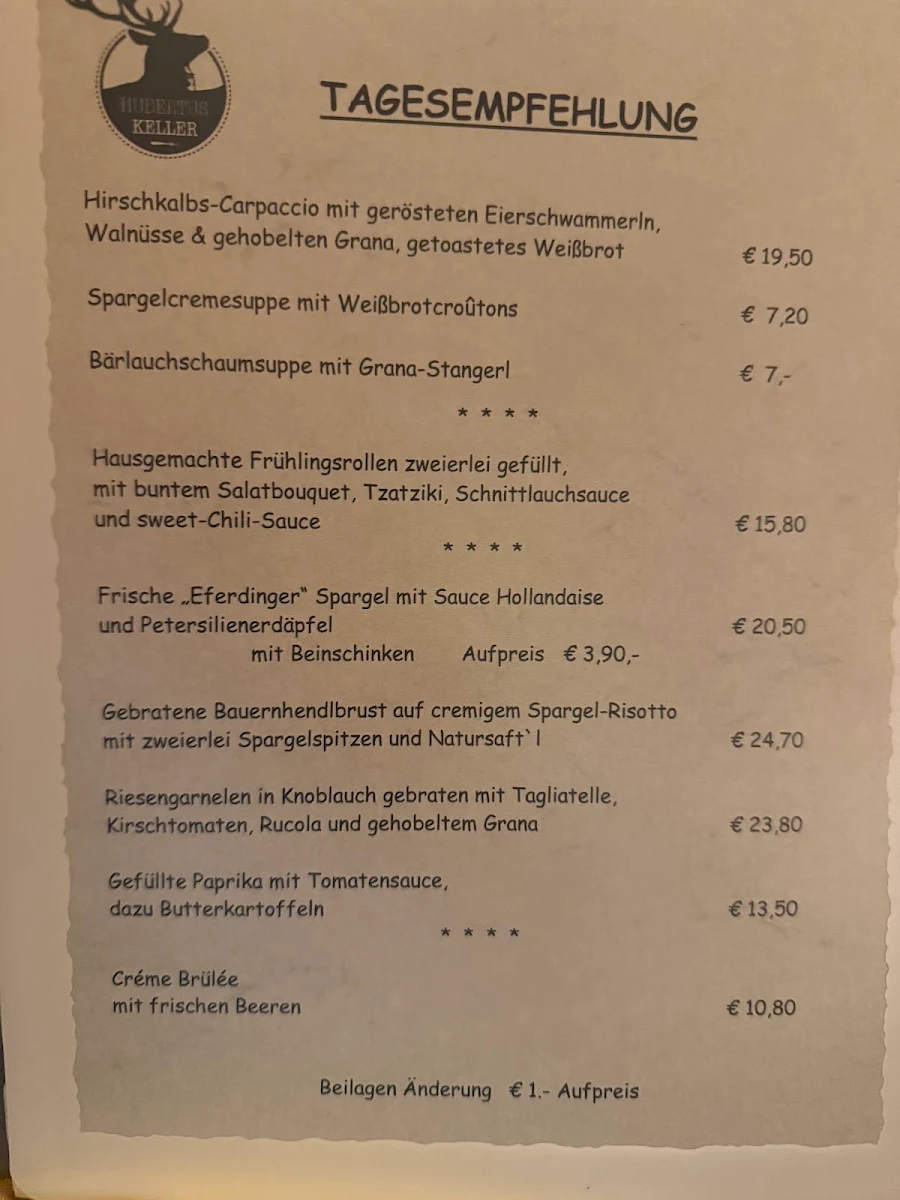 Speisekarte photo 1