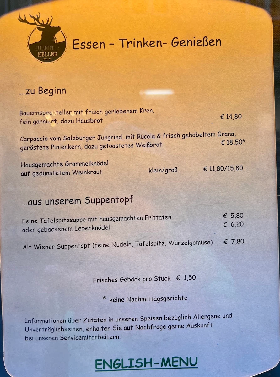 Speisekarte photo 2
