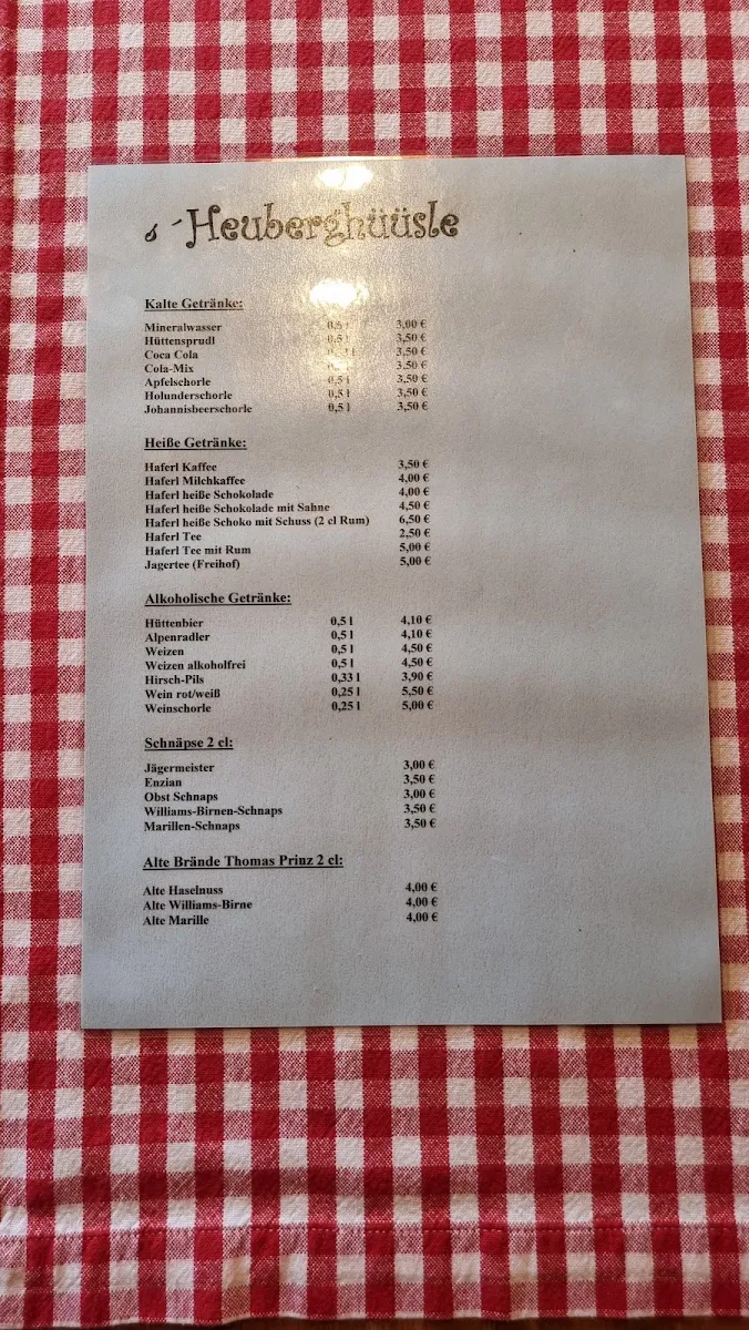 Speisekarte photo 1