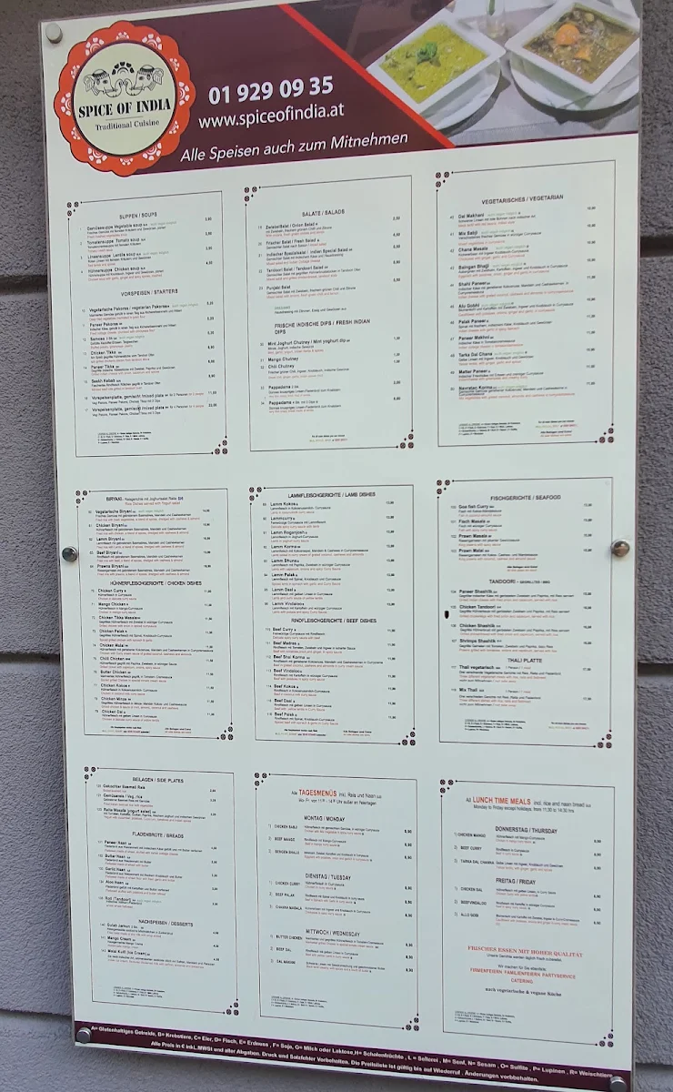 Speisekarte photo 5