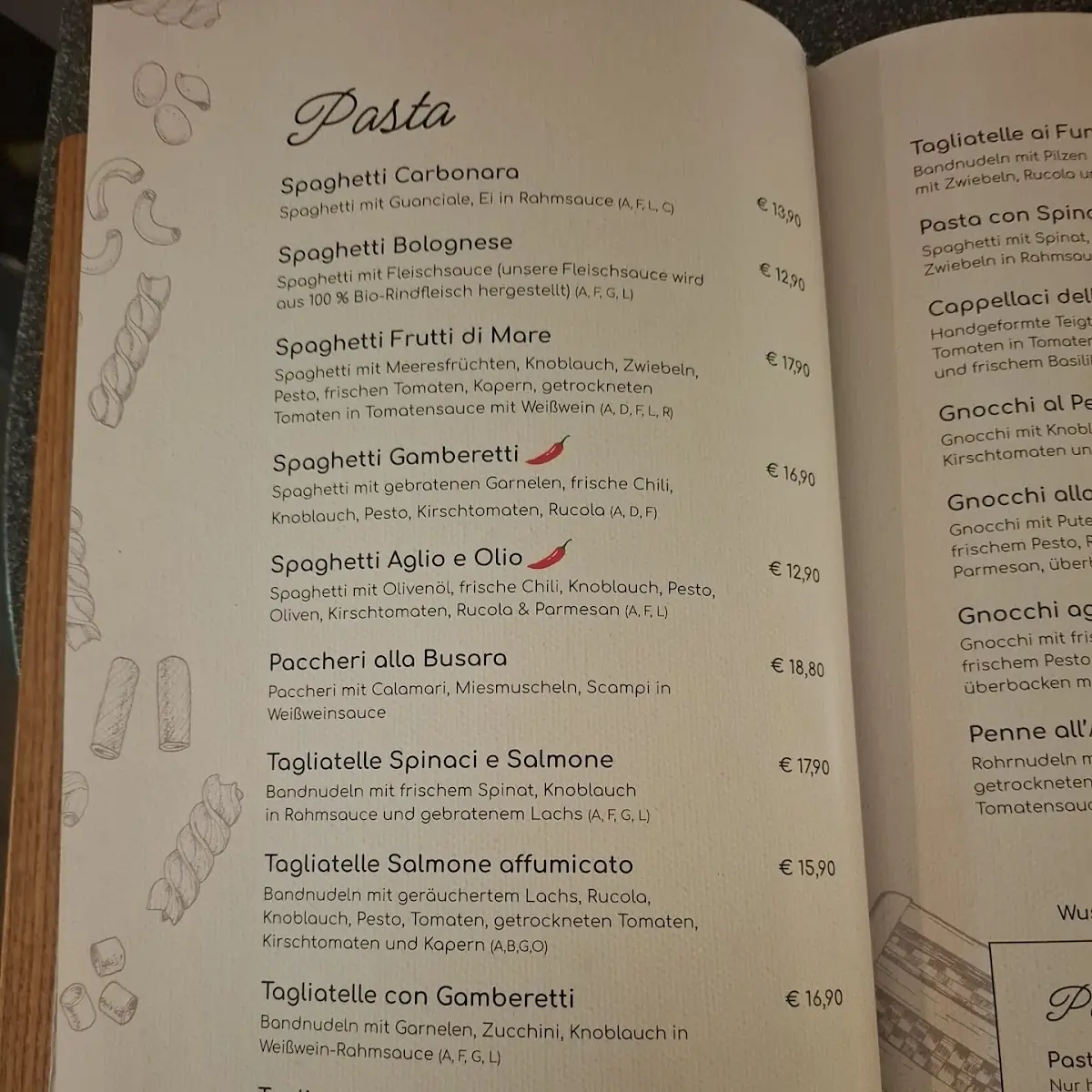 Speisekarte photo 2