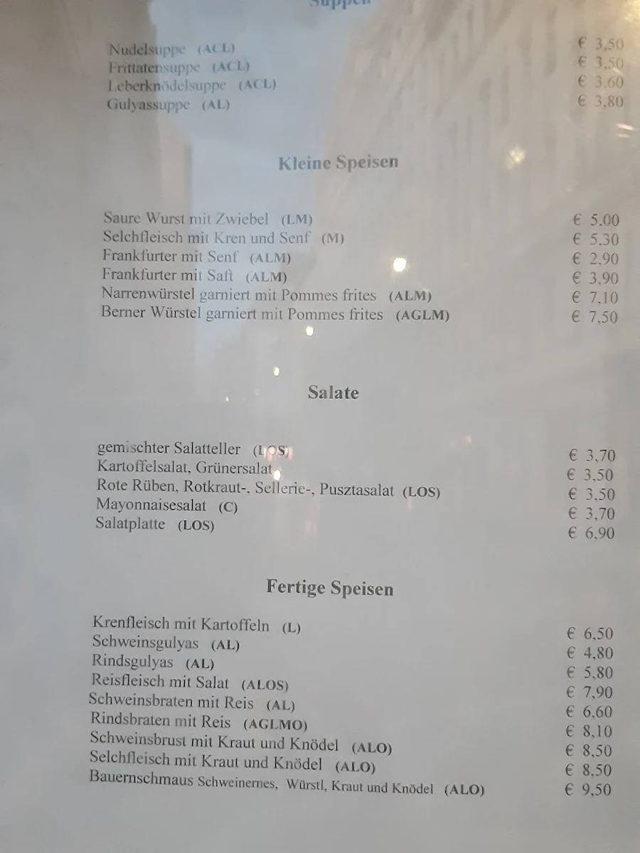 Speisekarte photo 4