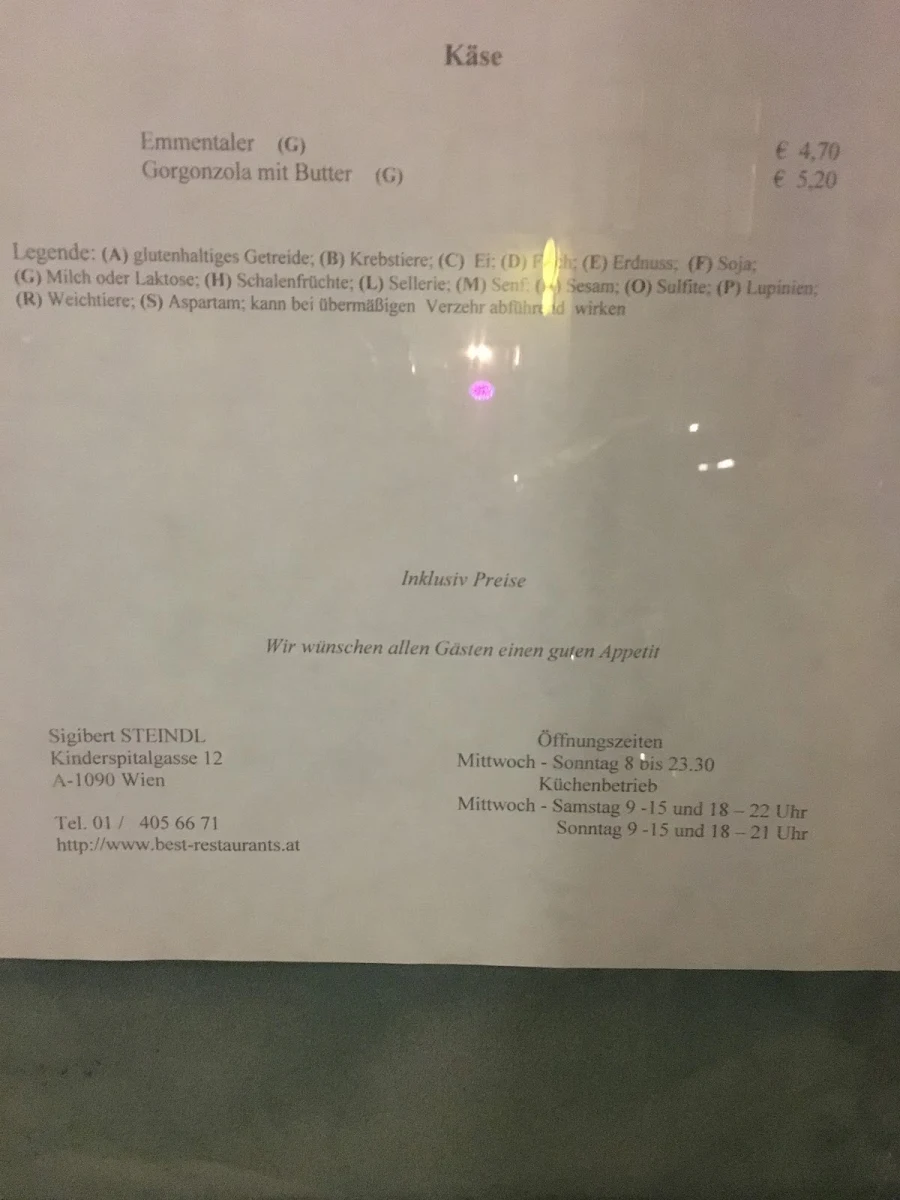 Speisekarte photo 8