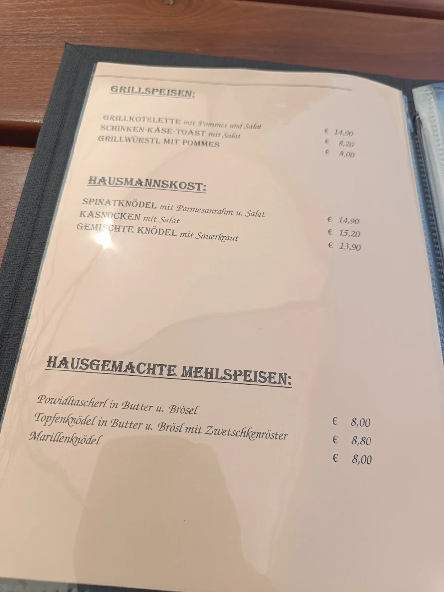 Speisekarte photo 2
