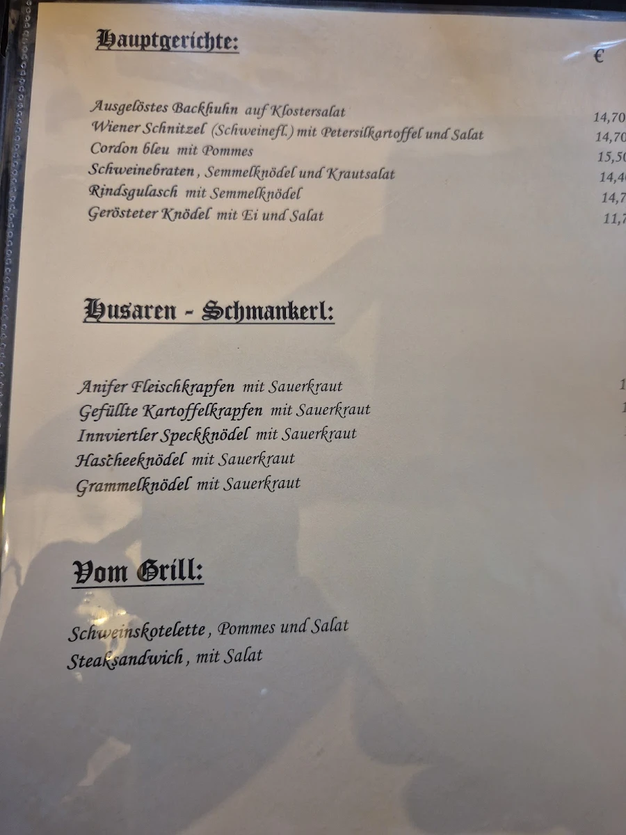Speisekarte photo 4