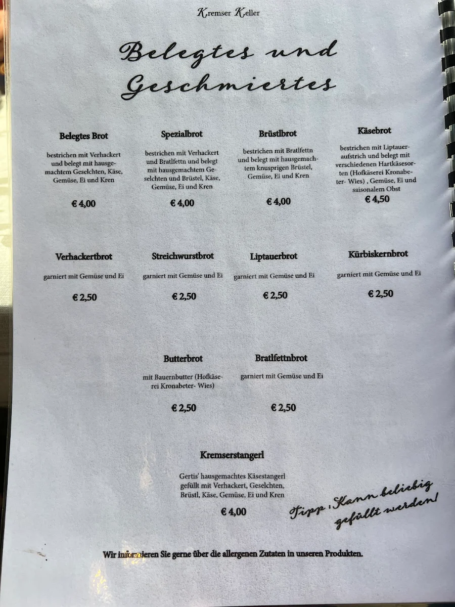Speisekarte photo 6