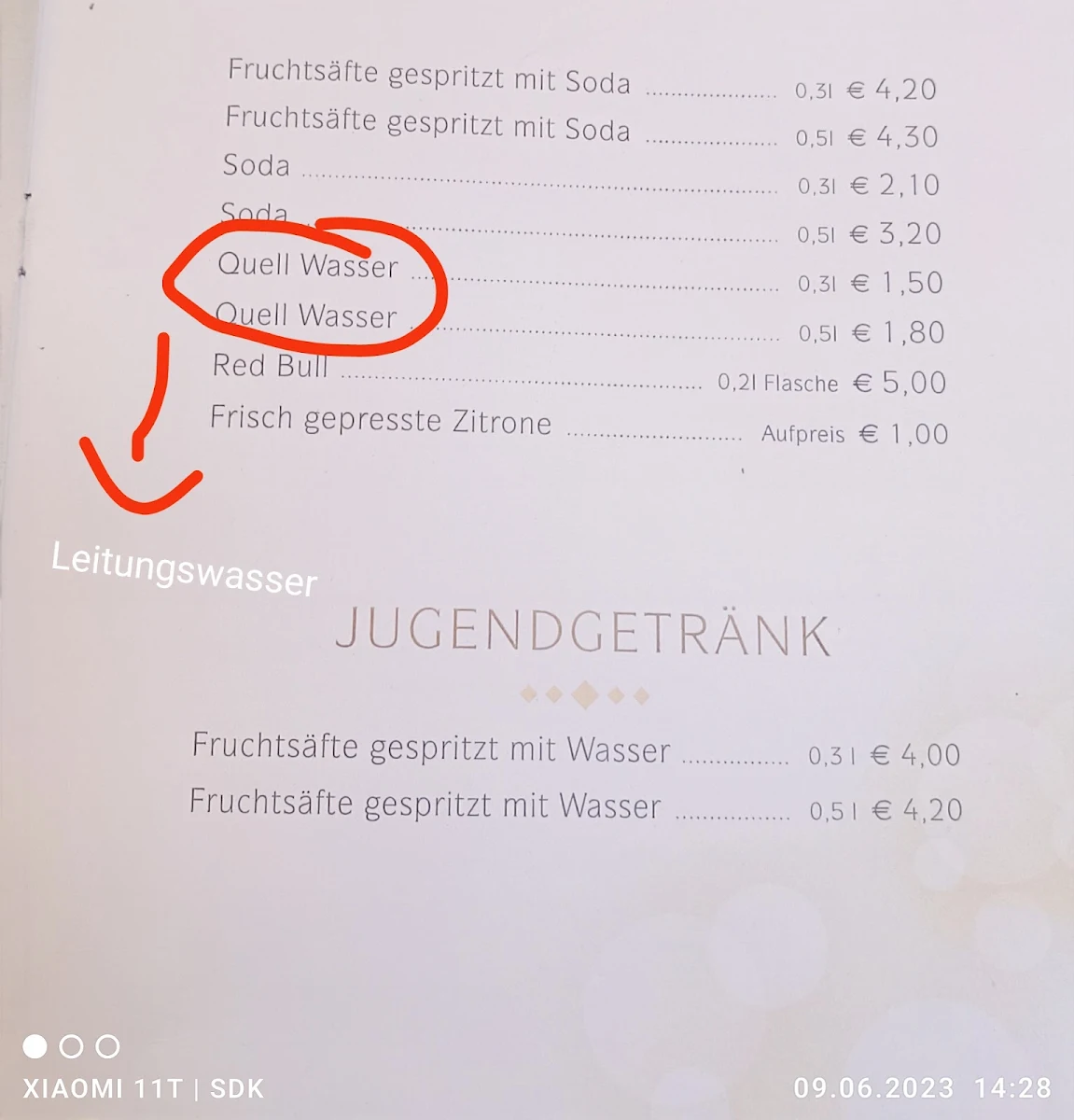 Speisekarte photo 2