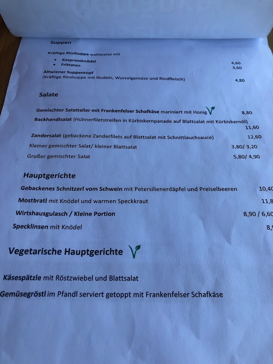 Speisekarte photo 3