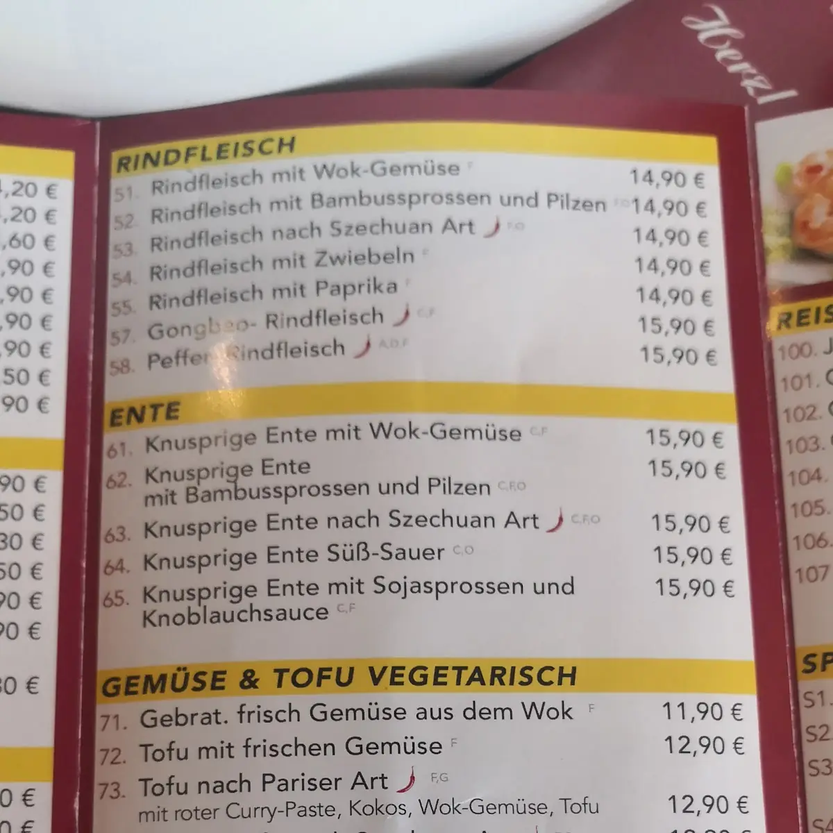 Speisekarte photo 6
