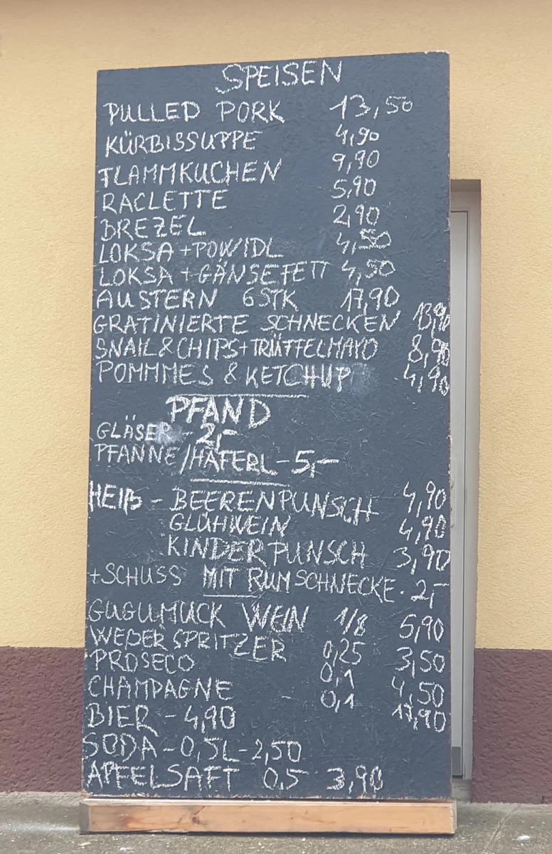 Speisekarte photo 1