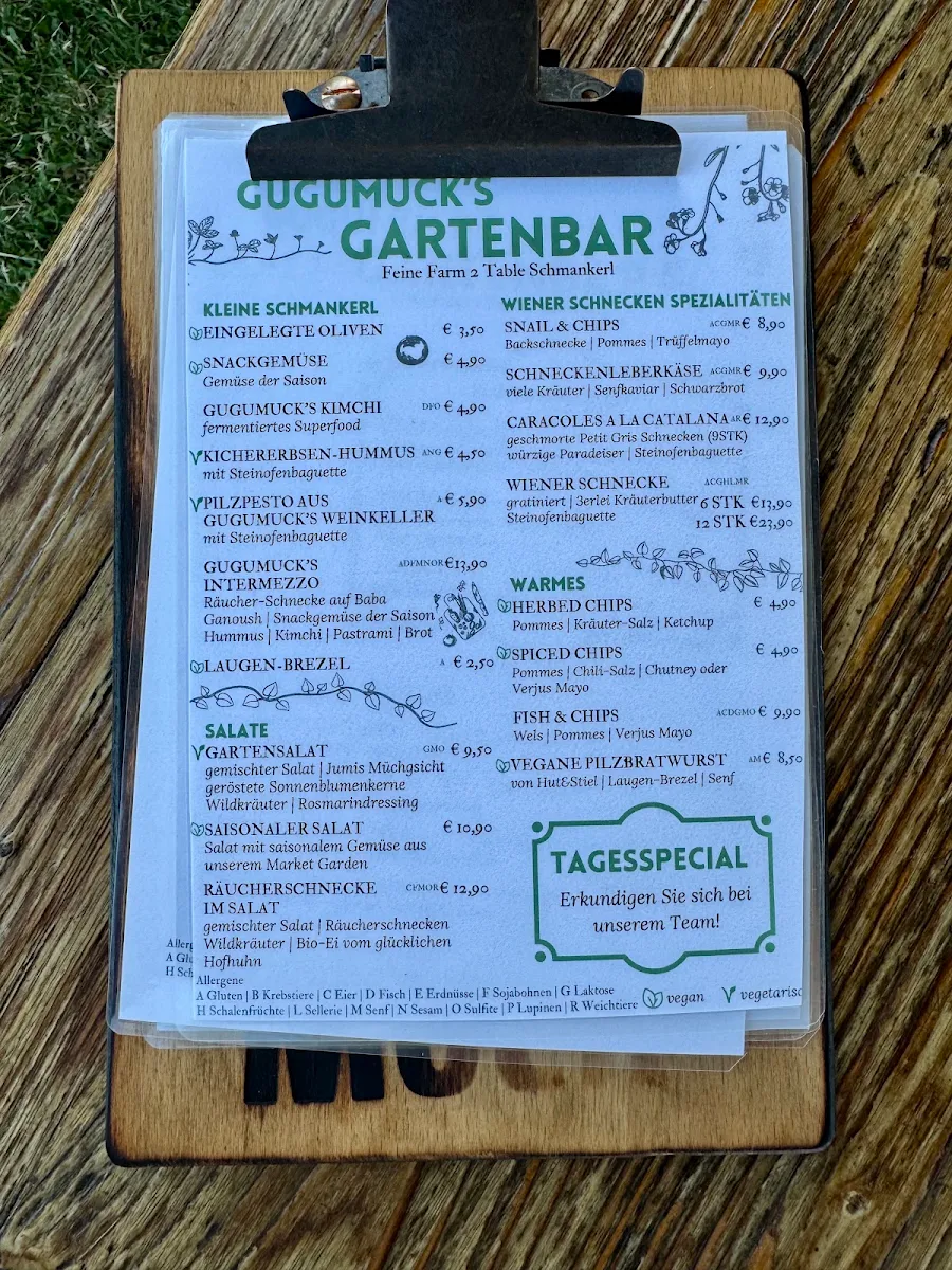 Speisekarte photo 2