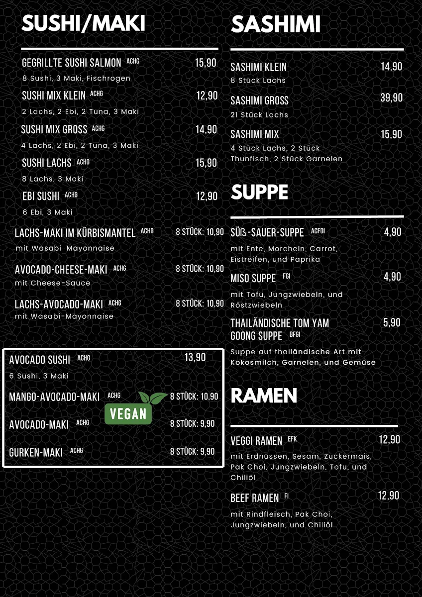 Speisekarte photo 1