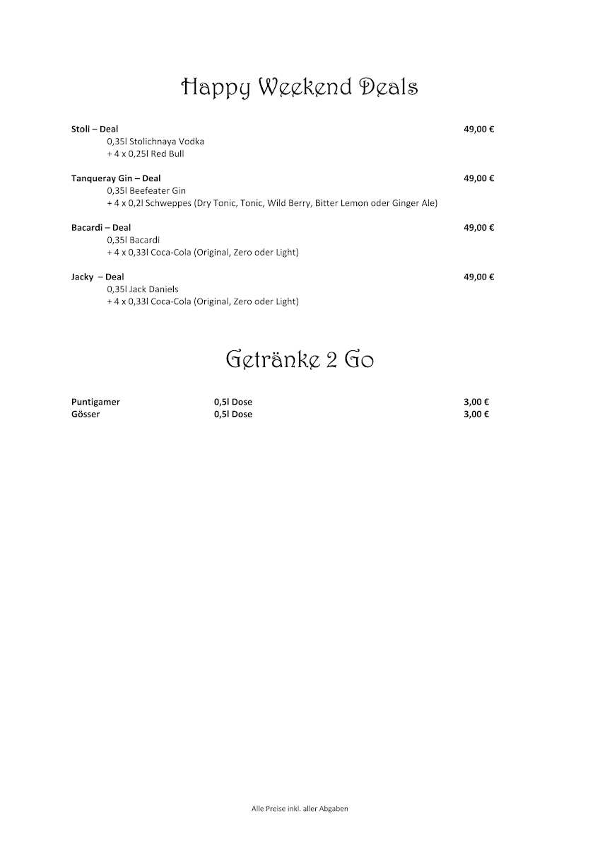 Speisekarte photo 10