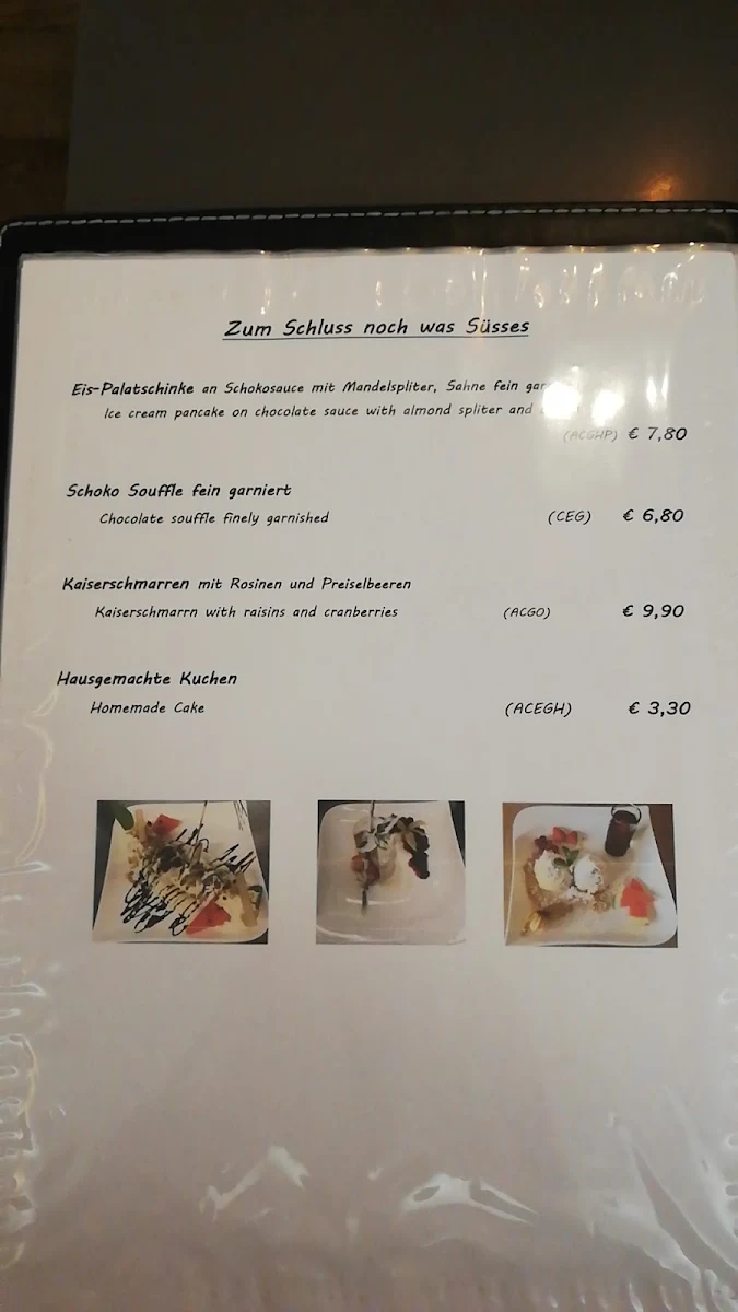 Speisekarte photo 5