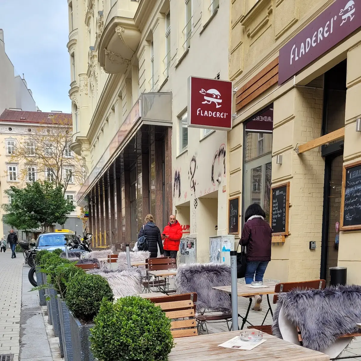 Atmosphäre, Fladerei Otto Bauer Gasse