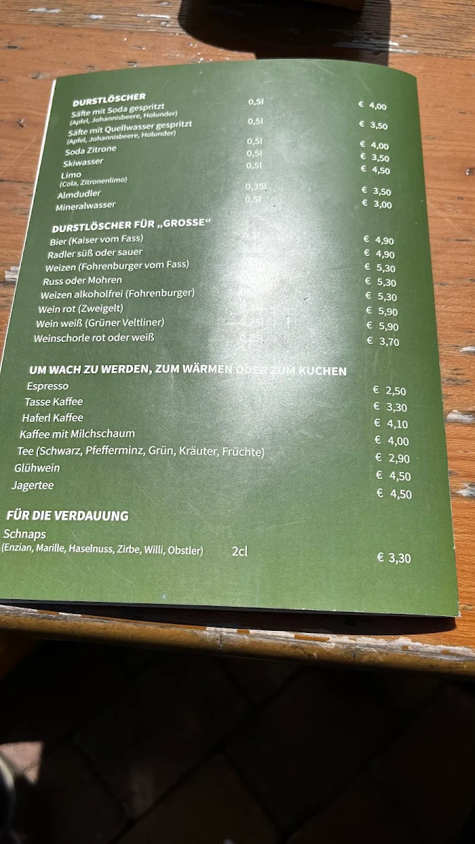Speisekarte photo 5