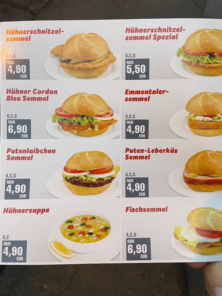 Speisekarte photo 2