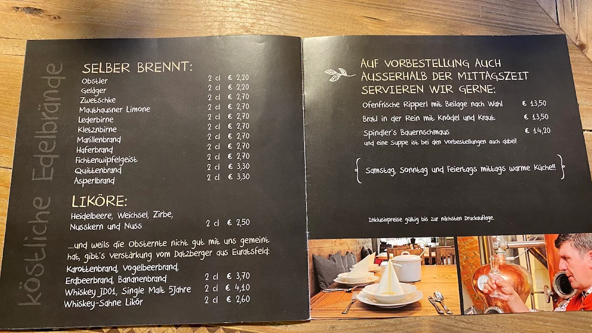 Speisekarte photo 5