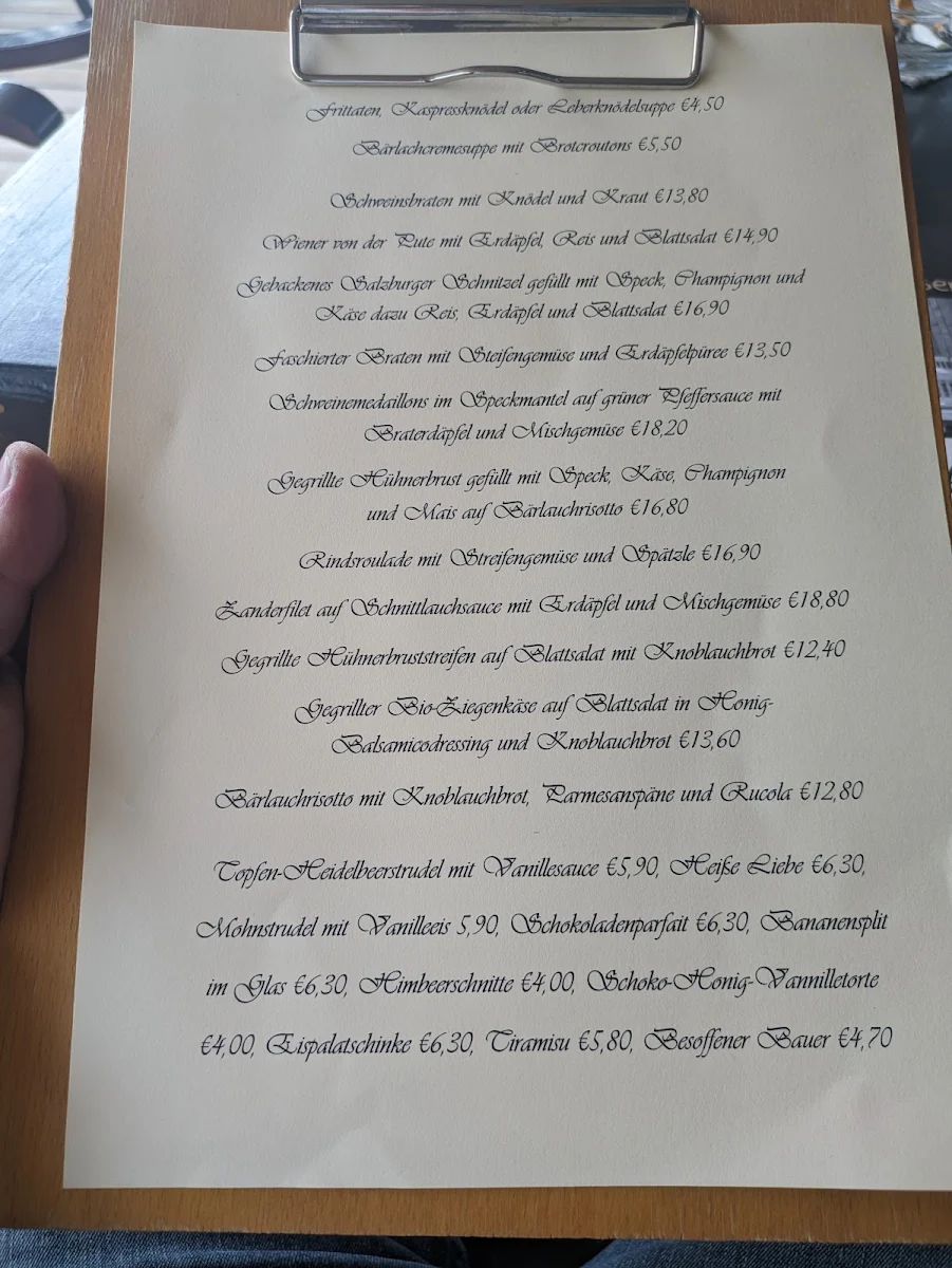Speisekarte photo 6