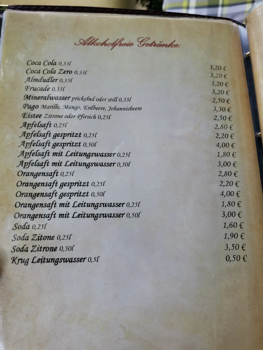 Speisekarte photo 4