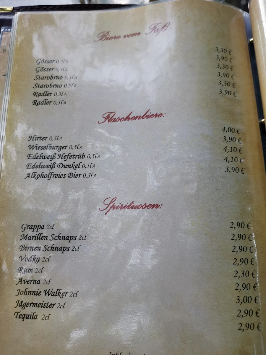 Speisekarte photo 5