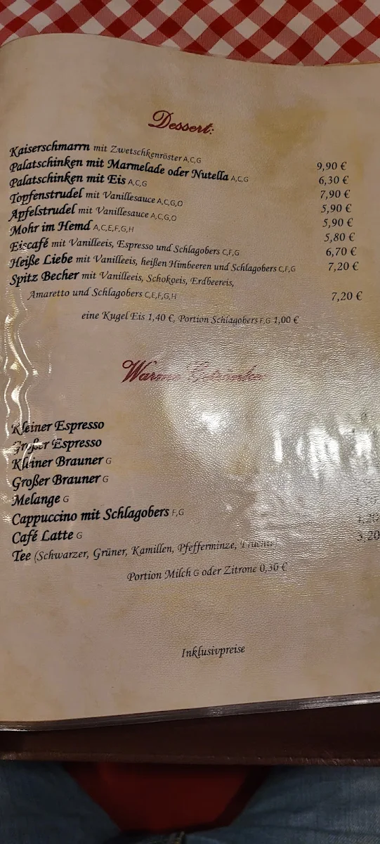 Speisekarte photo 8