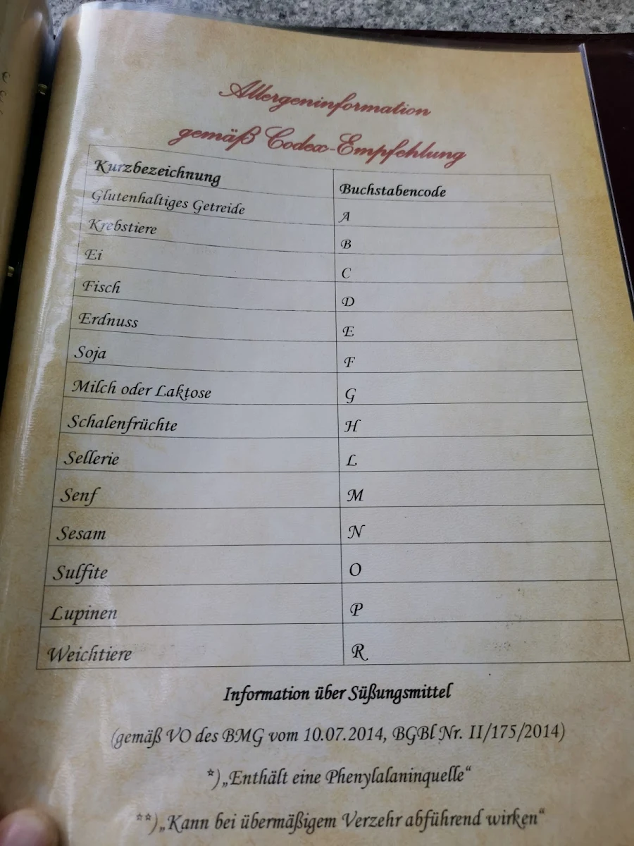 Speisekarte photo 9