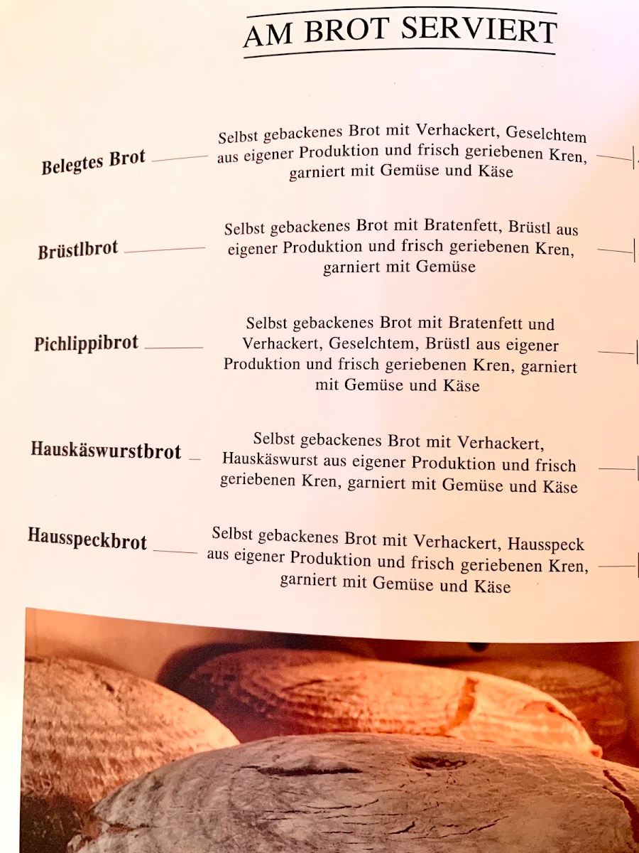 Speisekarte photo 2