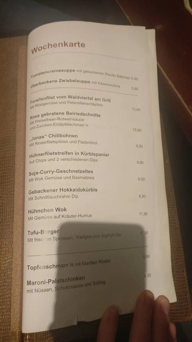Speisekarte photo 6