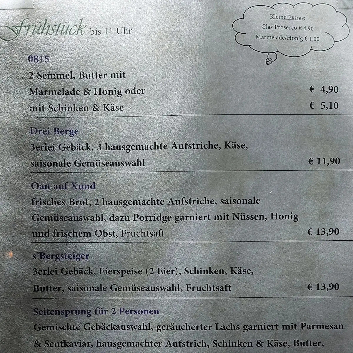 Speisekarte photo 1